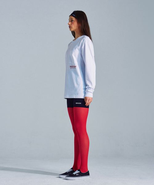 MENASOO(ミナス)の「MNS x American apparel Run Club Long-Sleeves_White(Tシャツ/カットソー・レディース・ホワイト・SMALL/MEDIUM)」の3枚目の写真