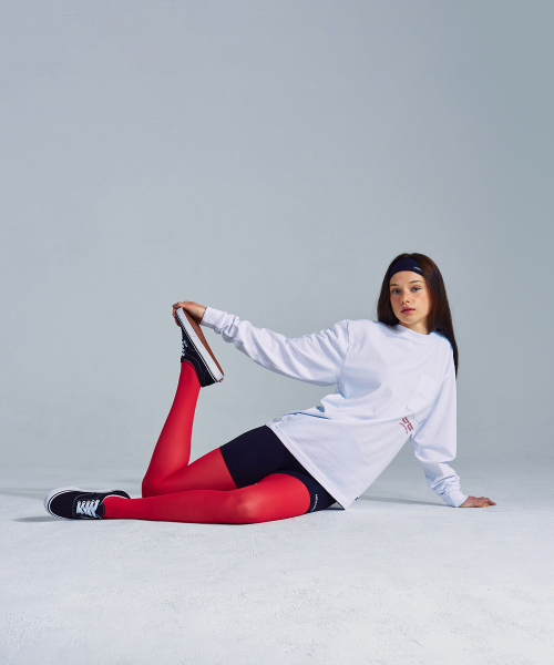 MENASOO(ミナス)の「MNS x American apparel Run Club Long-Sleeves_White(Tシャツ/カットソー・レディース・ホワイト・SMALL/MEDIUM)」の6枚目の写真