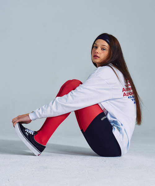 MENASOO(ミナス)の「MNS x American apparel Run Club Long-Sleeves_White(Tシャツ/カットソー・レディース・ホワイト・SMALL/MEDIUM)」の7枚目の写真