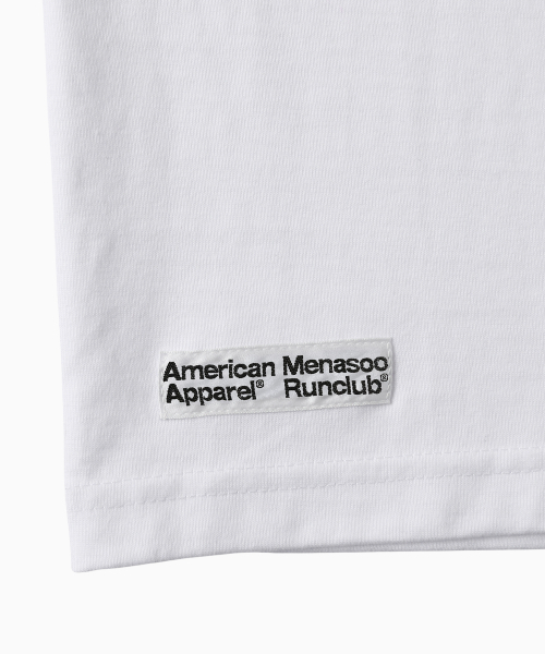MENASOO(ミナス)の「MNS x American apparel Run Club Long-Sleeves_White(Tシャツ/カットソー・レディース・ホワイト・SMALL/MEDIUM)」の16枚目の写真