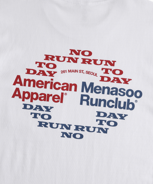 MENASOO(ミナス)の「MNS x American apparel Run Club Long-Sleeves_White(Tシャツ/カットソー・レディース・ホワイト・SMALL/MEDIUM)」の18枚目の写真