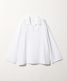 Salvatore Piccolo | <Salvatore Piccolo> ホワイト プルオーバー シャツ(シャツ/ブラウス)