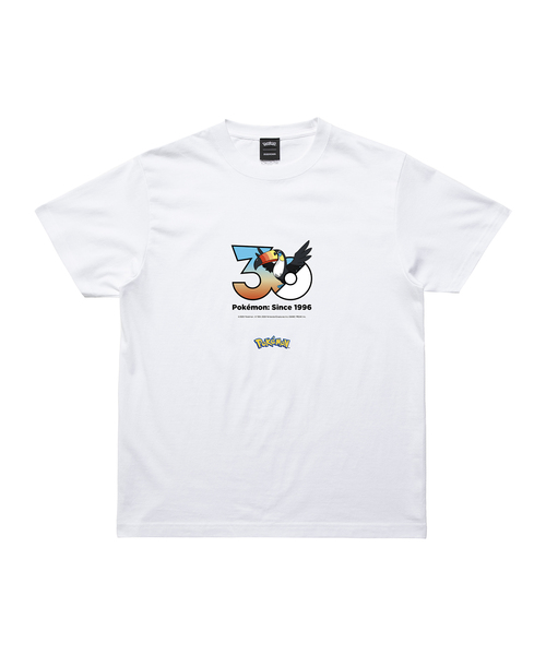 ZOZOSPOT(ゾゾスポット)の「Pokemon 30th Anniversary 1025 T-shirt 「ドデカバシ」(Tシャツ/カットソー・レディース・ホワイト・SMALL/MEDIUM/LARGE/X-LARGE/XX-LARGE/XXX-LARGE/100cm/110cm/120cm/130cm/140cm/150cm/160cm)」の1枚目の写真