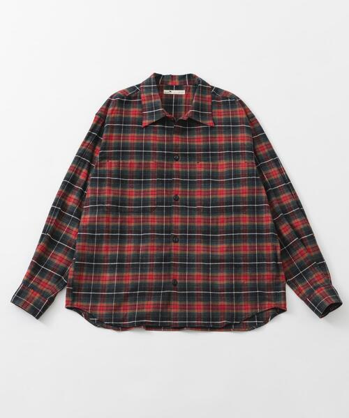 URBAN RESEARCH(アーバンリサーチ)の「SIDOGRAS PLAID SHIRTS(シャツ/ブラウス・メンズ・ネイビー/レッド/グリーン系その他・MEDIUM/SMALL/LARGE)」の1枚目の写真