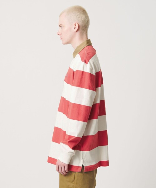 UNITED ARROWS & SONS(ユナイテッドアローズアンドサンズ)の「<POLO RALPH LAUREN> Rugby Shirt/ラガーシャツ(Tシャツ/カットソー・メンズ・レッド・M)」の5枚目の写真
