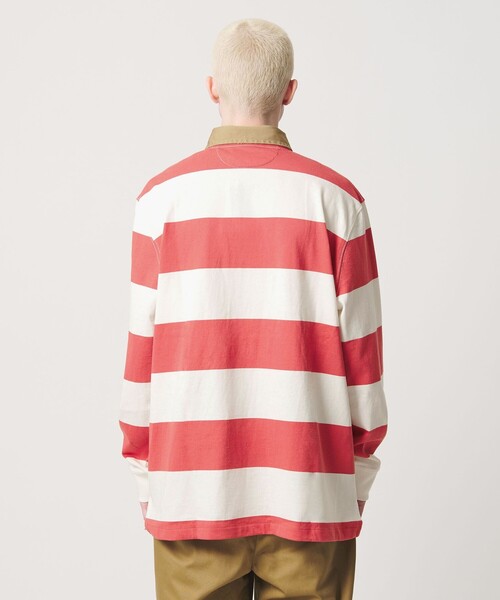 UNITED ARROWS & SONS(ユナイテッドアローズアンドサンズ)の「<POLO RALPH LAUREN> Rugby Shirt/ラガーシャツ(Tシャツ/カットソー・メンズ・レッド・M)」の6枚目の写真