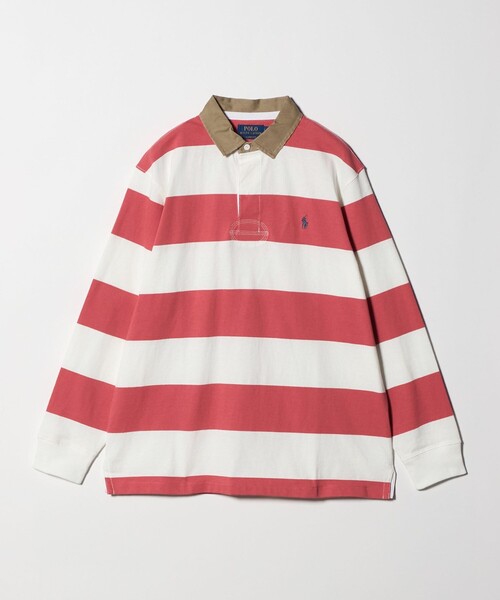 UNITED ARROWS & SONS(ユナイテッドアローズアンドサンズ)の「<POLO RALPH LAUREN> Rugby Shirt/ラガーシャツ(Tシャツ/カットソー・メンズ・レッド・M)」の7枚目の写真