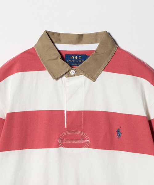 UNITED ARROWS & SONS(ユナイテッドアローズアンドサンズ)の「<POLO RALPH LAUREN> Rugby Shirt/ラガーシャツ(Tシャツ/カットソー・メンズ・レッド・M)」の8枚目の写真