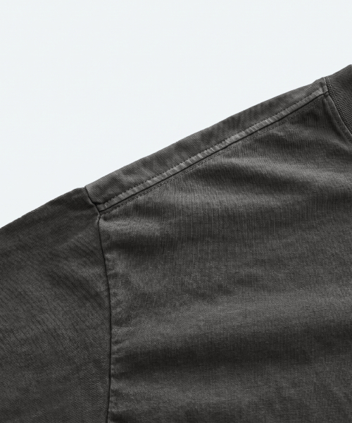 AFRESH(アフレッシュ)の「ウォッシュドPIGMENTルーズフィットショートスリーブ_2color(Tシャツ/カットソー・メンズ・グレー/チャコールグレー・XX-LARGE/MEDIUM/LARGE/X-LARGE)」の7枚目の写真