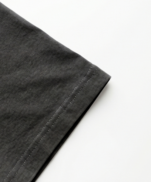 AFRESH(アフレッシュ)の「ウォッシュドPIGMENTルーズフィットショートスリーブ_2color(Tシャツ/カットソー・メンズ・グレー/チャコールグレー・XX-LARGE/MEDIUM/LARGE/X-LARGE)」の8枚目の写真