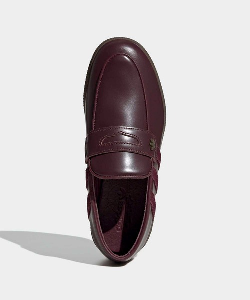 adidas(アディダス)の「ハンドボール スペツィアル ローファー / HANDBALL SPEZIAL LOAFER / アディダスオリジナルス adidas Originals(ローファー・レディース・レッド・26.0cm/25.5cm/25.0cm/23.5cm/24.0cm/24.5cm/22.0cm/26.5cm/27.5cm/27.0cm/22.5cm/23.0cm/28.0cm/28.5cm/29.0cm/29.5cm/30.0cm)」の2枚目の写真