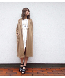 SLY | ダブルフェイスSLIT COAT-S(チェスターコート)