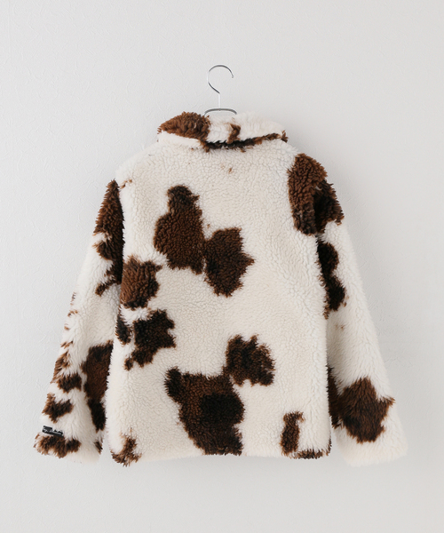 OBEY（オベイ）の「【OBEY / オベイ】NOLIE SHERPA SHORT COAT（その他アウター・レディース・ブラック・X-SMALL/SMALL）」の2枚目の写真