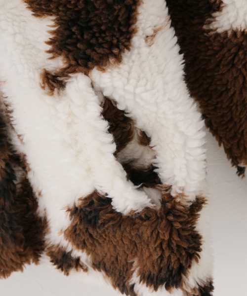 OBEY（オベイ）の「【OBEY / オベイ】NOLIE SHERPA SHORT COAT（その他アウター・レディース・ブラック・X-SMALL/SMALL）」の5枚目の写真