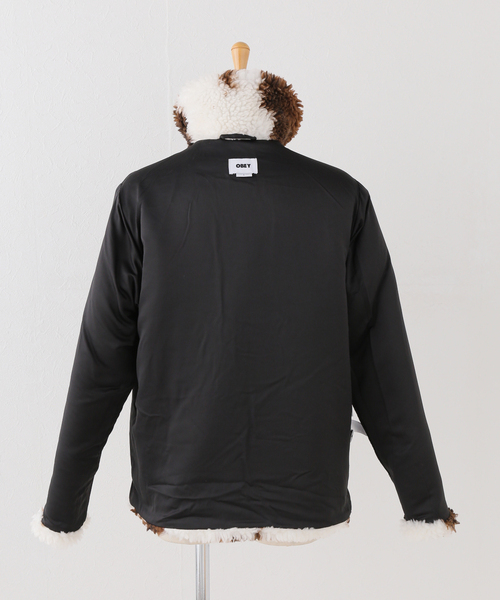 OBEY（オベイ）の「【OBEY / オベイ】NOLIE SHERPA SHORT COAT（その他アウター・レディース・ブラック・X-SMALL/SMALL）」の7枚目の写真