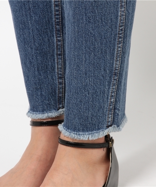 MOUSSY（マウジー）の「Fringe Overall Tapered（つなぎ/オールインワン・レディース・ブルー・0/1/2）」の8枚目の写真