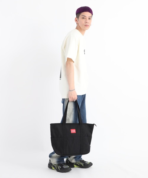 Manhattan Portage（マンハッタンポーテージ）の「Tompkins Tote Bag M（トートバッグ・メンズ・ブラック系その他/ダークネイビー/ブラック・MEDIUM）」の17枚目の写真