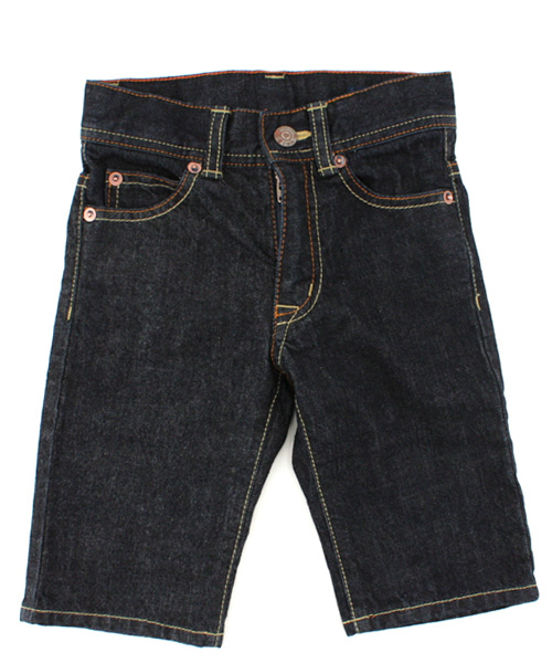 SHIPS（シップス）の「SHIPS KIDS:デニム 5ポケット ショートパンツ(100～130cm)（デニムパンツ・キッズ・ネイビー・100/130/110/120）」の9枚目の写真