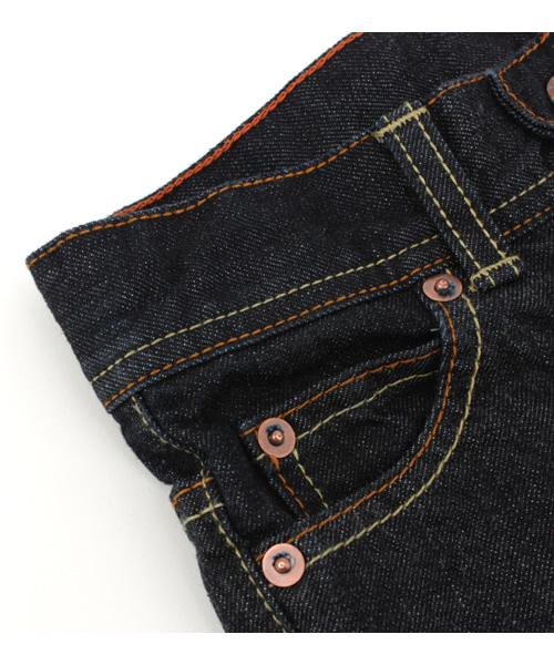 SHIPS（シップス）の「SHIPS KIDS:デニム 5ポケット ショートパンツ(100～130cm)（デニムパンツ・キッズ・ネイビー・100/130/110/120）」の5枚目の写真