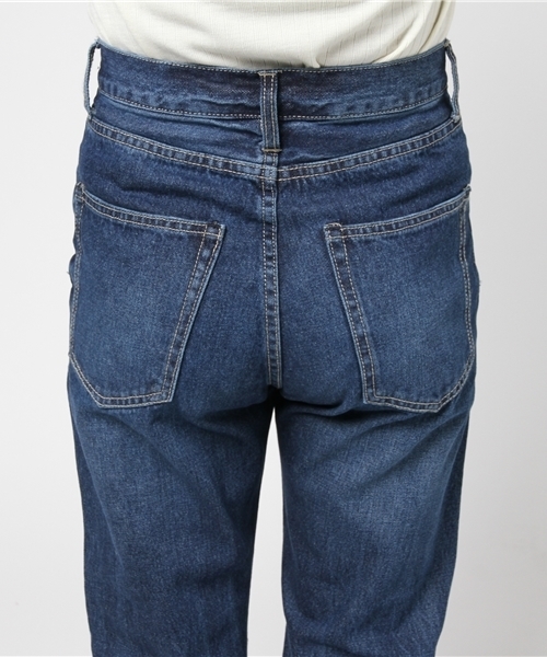 archives（アルシーヴ）の「ストレートデニムパンツ（デニムパンツ・レディース・ネイビー/ロイヤルブルー・SMALL/MEDIUM）」の4枚目の写真
