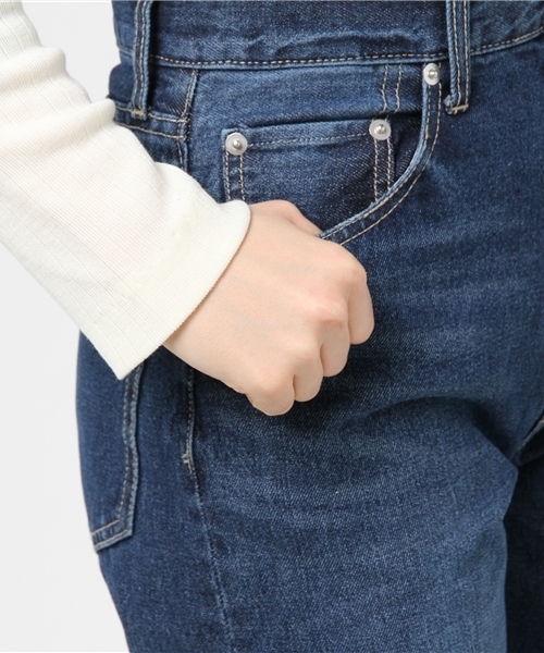 archives（アルシーヴ）の「ストレートデニムパンツ（デニムパンツ・レディース・ネイビー/ロイヤルブルー・SMALL/MEDIUM）」の5枚目の写真