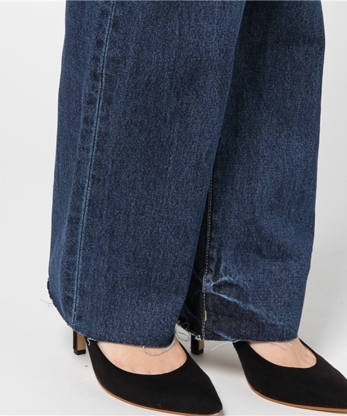 archives（アルシーヴ）の「ストレートデニムパンツ（デニムパンツ・レディース・ネイビー/ロイヤルブルー・SMALL/MEDIUM）」の6枚目の写真