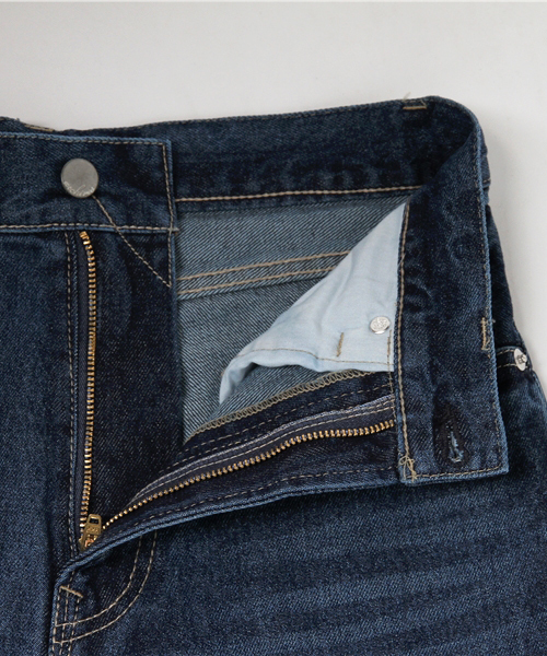 archives（アルシーヴ）の「ストレートデニムパンツ（デニムパンツ・レディース・ネイビー/ロイヤルブルー・SMALL/MEDIUM）」の7枚目の写真