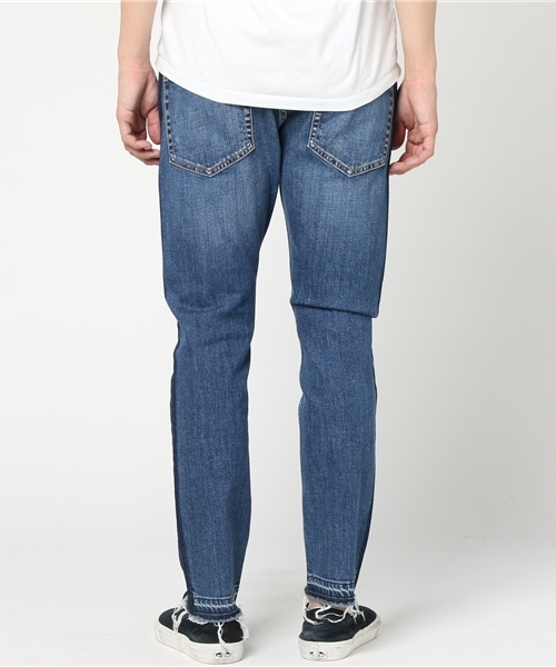 SHIPS JET BLUE(シップスジェットブルー)の「SHIPS JET BLUE: サイドライン アンクル デニム(デニムパンツ・メンズ・コバルトブルー/ライトブルー・LARGE/MEDIUM/SMALL)」の10枚目の写真