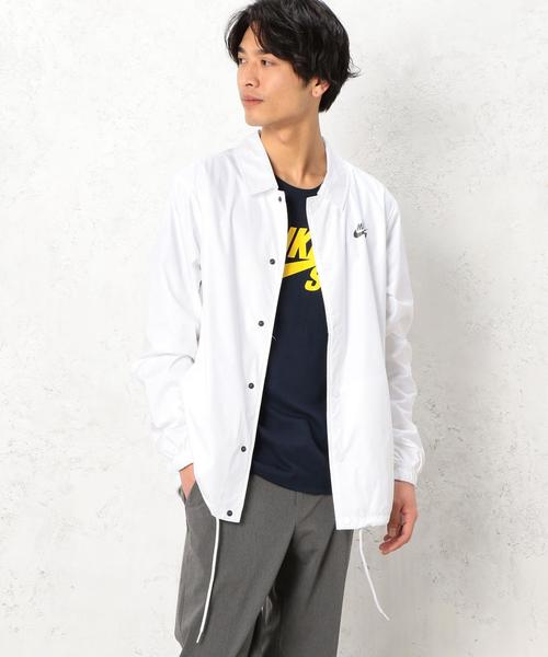 NIKE SB（ナイキエスビー）の「[ナイキ] ▲SC NIKE SB SHIELDCOCH /コーチジャケット ◆（その他アウター・メンズ・ホワイト/ブラック/レッド/イエロー・SMALL/LARGE/MEDIUM）」の2枚目の写真
