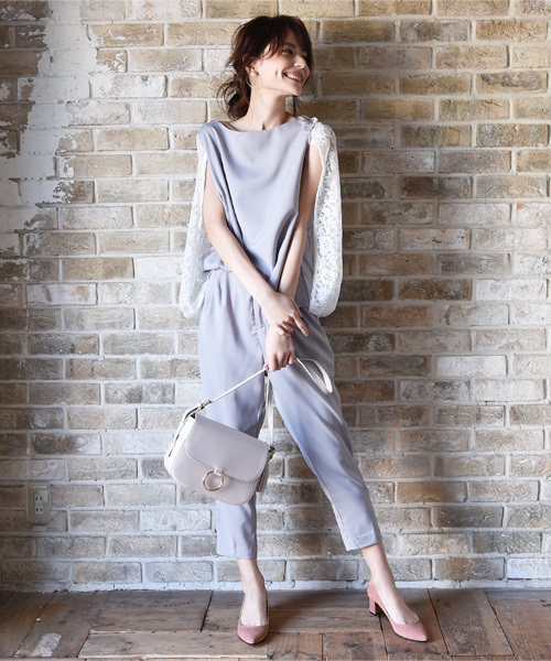 Luz Llena（ラズレナ）の「[made in JAPAN]ポインテッドチャンキ ヒールパンプス（パンプス・レディース・ピンク/ブルー/ブラック/グレイッシュベージュ/マスタード/レッド・22.5cm/24.0cm/23.5cm/24.5cm/23.0cm）」の21枚目の写真