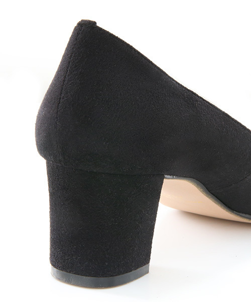 Luz Llena（ラズレナ）の「[made in JAPAN]ポインテッドチャンキ ヒールパンプス（パンプス・レディース・ピンク/ブルー/ブラック/グレイッシュベージュ/マスタード/レッド・22.5cm/24.0cm/23.5cm/24.5cm/23.0cm）」の9枚目の写真