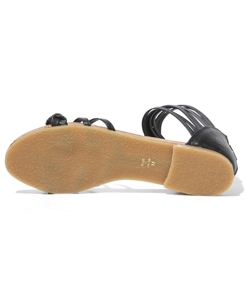 Another Edition（アナザーエディション）の「AE ホソヒモSNDL（サンダル・レディース・ゴールド/ブラック/シルバー・SMALL/MEDIUM/LARGE）」の5枚目の写真