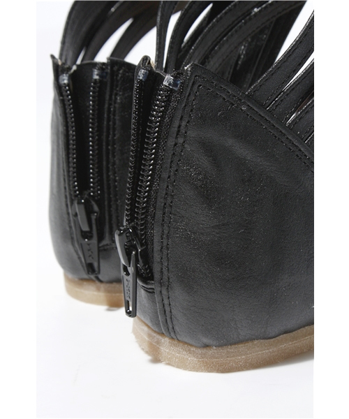 Another Edition（アナザーエディション）の「AE ホソヒモSNDL（サンダル・レディース・ゴールド/ブラック/シルバー・SMALL/MEDIUM/LARGE）」の8枚目の写真