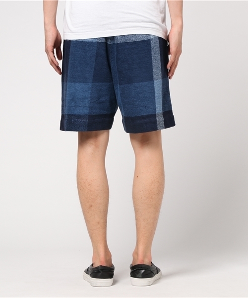 【美品】ブラックレーベルクレストブリッジ　ハーフパンツ　M ブラック　チェック BLACK LABEL CRESTBRIDGE（ブラックレーベル・クレストブリッジ
