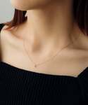 SIENA ROSE（シエナロゼ）の「一粒ダイヤモンドの18金ネックレス[0.1ct
