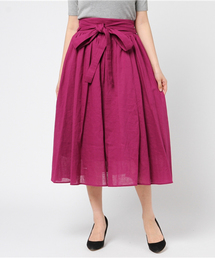 un dix cors | リネンコットンギャザースカート(スカート)