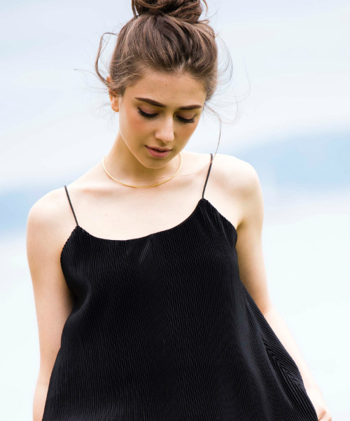 EIMY ISTOIRE（エイミーイストワール）の「gf back chain choker（ネックレス・レディース・ゴールド・FREE）」の6枚目の写真