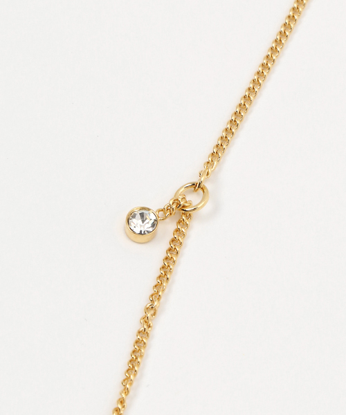 EIMY ISTOIRE（エイミーイストワール）の「gf back chain choker（ネックレス・レディース・ゴールド・FREE）」の3枚目の写真