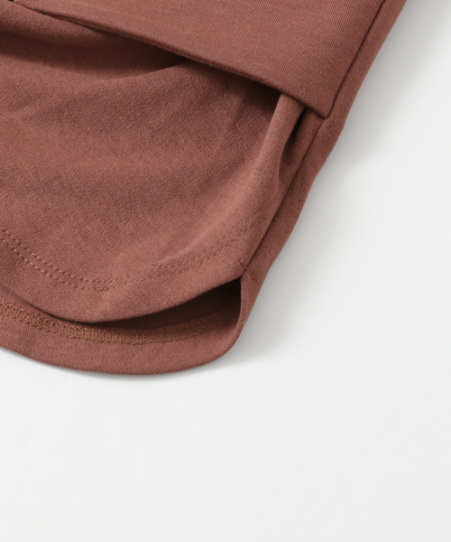 URBAN RESEARCH（アーバンリサーチ）の「2WAYレースアップTOPS（Tシャツ/カットソー・レディース・ブラウン/グリーン/ブラック・FREE）」の11枚目の写真