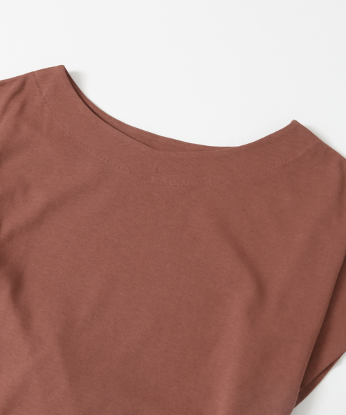 URBAN RESEARCH（アーバンリサーチ）の「2WAYレースアップTOPS（Tシャツ/カットソー・レディース・ブラウン/グリーン/ブラック・FREE）」の13枚目の写真