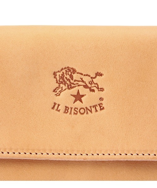 IL BISONTE（イルビゾンテ）の「ILBISONTE / ORIGINAL LEATHER / クロスボディバッグ（ショルダーバッグ・レディース・ライトブラウン/ナチュラル/グリーン/ネイビー/レッド/ダークブラウン/ブラック・FREE）」の12枚目の写真