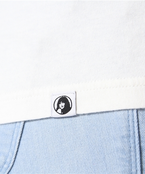 HYSTERIC GLAMOUR（ヒステリックグラマー）の「MOTEL pt T-SH（Tシャツ/カットソー・レディース・ホワイト/オレンジ/チャコールグレー・FREE）」の10枚目の写真