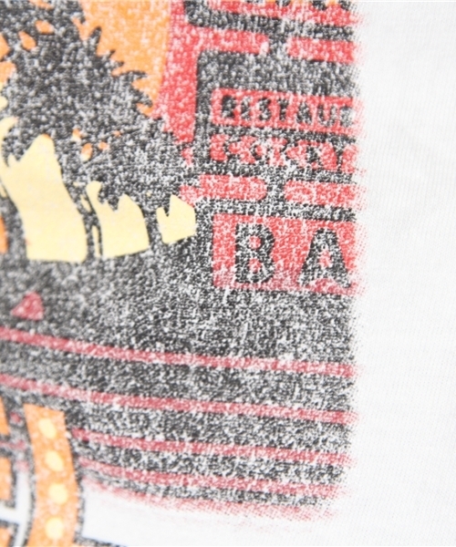 HYSTERIC GLAMOUR（ヒステリックグラマー）の「MOTEL pt T-SH（Tシャツ/カットソー・レディース・ホワイト/オレンジ/チャコールグレー・FREE）」の11枚目の写真