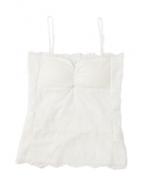 laboratory work | カップ付き◆レースベアトップ(キャミソール)