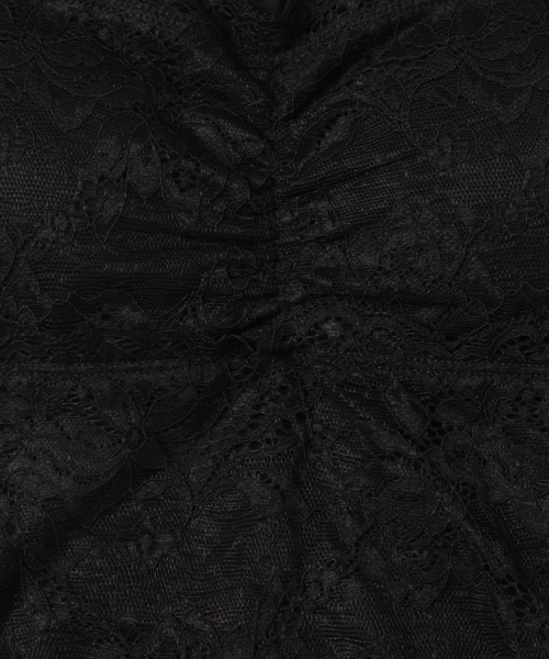 laboratory work（ラボラトリーワーク）の「カップ付き◆レースベアトップ（キャミソール・レディース・ホワイト/ブラック・MEDIUM）」の10枚目の写真