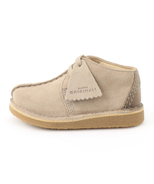 Clarks（クラークス）の「Clarks:DESERT TREK 2018SS（その他シューズ・キッズ・ブラック/ベージュ・13/14/15 /16/17/18）」の3枚目の写真