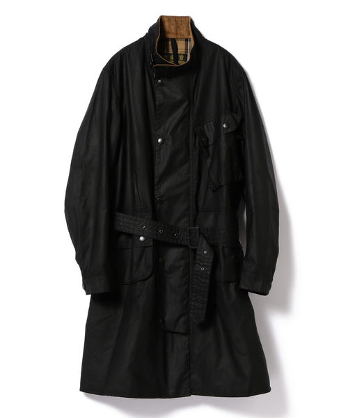 barbour touring coat