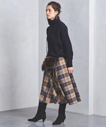 UNITED ARROWS | UWSC バイアス タートルネック ニット 18AW†(ニット/セーター)