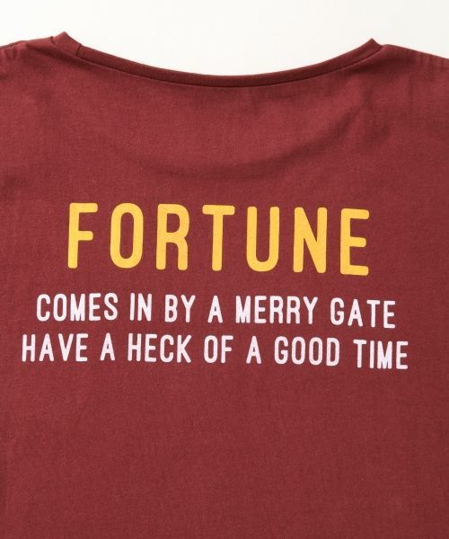 LOWRYS FARM(ローリーズファーム)の「バックプリントTシャツ 804239(Tシャツ/カットソー・レディース・オフホワイト/エンジ/チャコールグレー・MEDIUM/LARGE)」の19枚目の写真