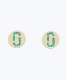 MARC JACOBS | DOUBLE J PAVE/ダブル J パヴェ スタッズ ピアス(ピアス（両耳用）)